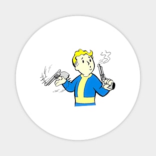 Vault Boy Nuclear Nostalgia Magnet